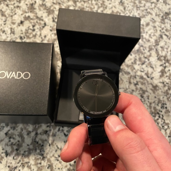 Movado Sapphire in Black